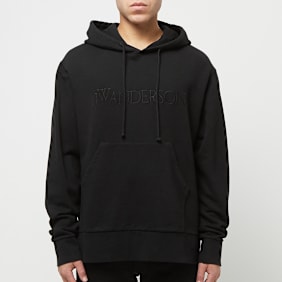 J. W. Anderson Logo Embroidery Hoodie schwarz