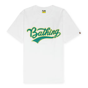 A Bathing Ape Varsity Baseball Logo Tee wit