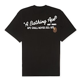 A Bathing Ape Hand Draw BAPE Tee noir