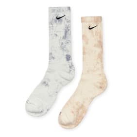 Nike Tie Dye Dri-Fit Everyday Plus Socks (2 Pack) multi-colour