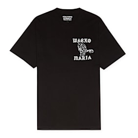 Wacko Maria 56 Tattoo Studio/ Crew Neck T-Shirt zwart