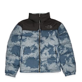 The North Face 92 Crinkle Rev Nuptse Jacket bleu