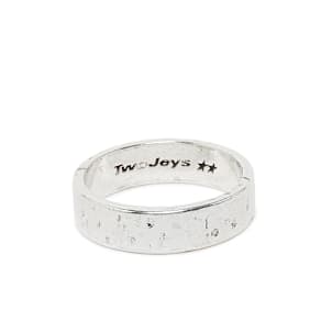 TwoJeys 01 Ring silver zilver