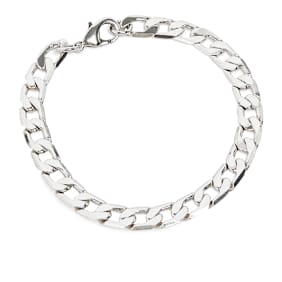 TwoJeys&nbsp; Cuban Bracelet argent