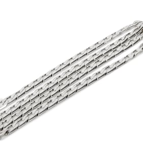 TwoJeys&nbsp; Cuban Chain argent