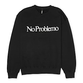 No Problemo Crewneck Sweatshirt noir