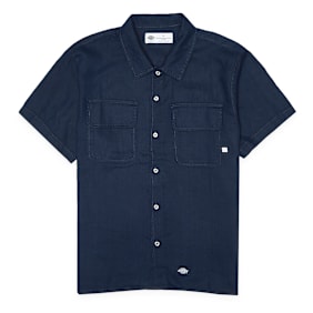 Dickies Linen Shortsleeve Work Shirt bleu