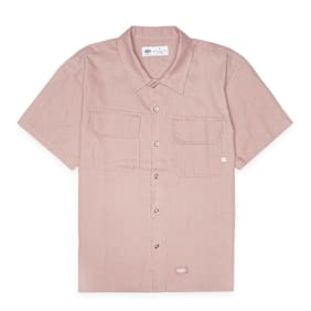 Dickies Linen Shortsleeve Work Shirt rose