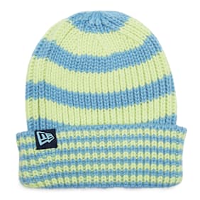 New Era Stripe Knit Beanie green