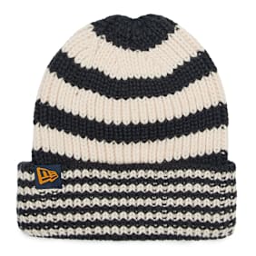 New Era Stripe Knit Beanie bleu