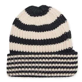 New Era Stripe Knit Beanie blue