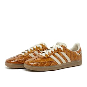 adidas Originals x Wales Bonner Samba "Navy Croc" bruin