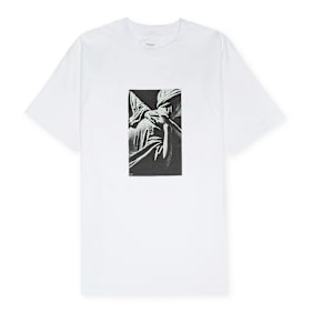 Pleasures Hands T-Shirt blanc