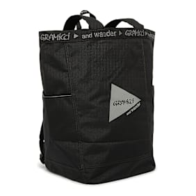 Gramicci x And Wander Multi Patchwork 2Way Pack black