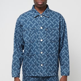 BoTT&nbsp; Plate Denim Jacket bleu