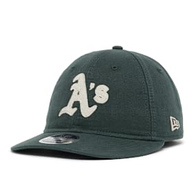 New Era Oakland Athletics Canvas Felt Logo Cap grün