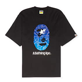 A Bathing Ape Line Camo Ape Head Relaxed Fit schwarz