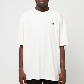 A Bathing Ape One Point Relaxed Fit Tee beige