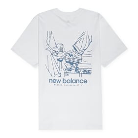 New Balance Shine T-Shirt blanc