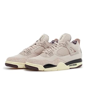 Jordan x A Ma Maniére Air Jordan 4 "Fossil Stone" light pink