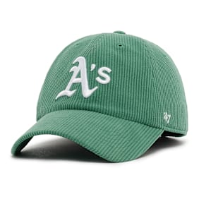 '47 MLB Oakland Athletics Wide Cord '47 Clean Up Cap green