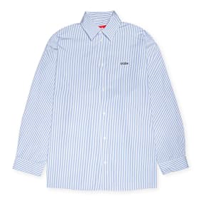 032c Oversized Shirt ''Office'' blau