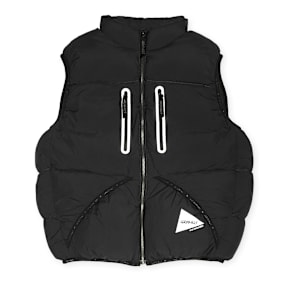 Gramicci x And Wander Down Vest noir