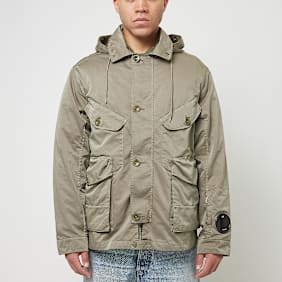 C. P. Company Outerwear Medium Jacket Micro Kei grün