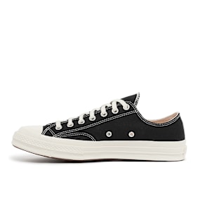 Comme des Garcons Play Small Red Heart Chuck Taylor All Star '70 Low black