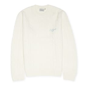 Carhartt WIP Signature Sweater blanc