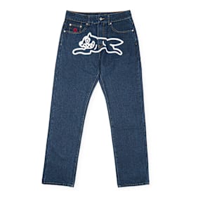 ICECREAM Running Dog Denim Pant blau
