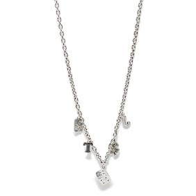 TwoJeys Lucky Charms Necklace argent