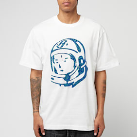 Billionaire Boys Club Cracked Flock Print Astro T-Shirt blanc