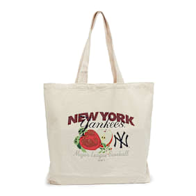 New Era New York Yankees MLB Fruit Canvas Tote Bag beige