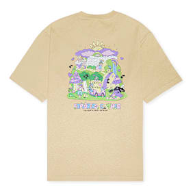The North Face Mountain Cleanup Oversized T-Shirt beige