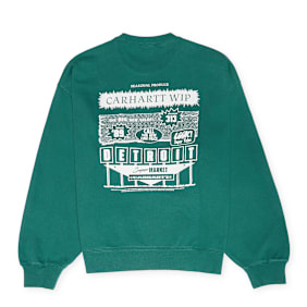 Carhartt WIP Catalogue Sweatshirt grün