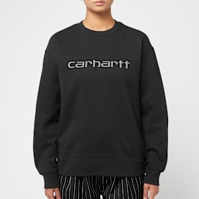 Carhartt WIP Wmns Rivet Script Sweatshirt black