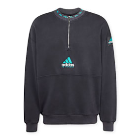 adidas Originals EQT Fleece Halfzip Sweatshirt schwarz