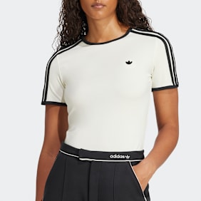 adidas Originals Wmns 3-Stripes Cali Tee white