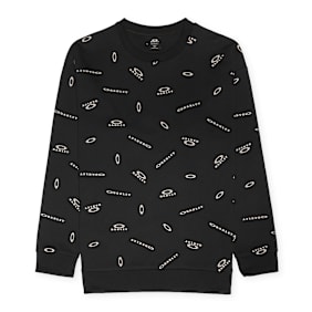 Oakley Foundational Fleece Longsleeve Crew zwart