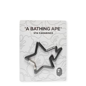A Bathing Ape Sta Carabiner M schwarz