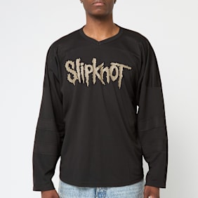 Pleasures x Slipknot X-Ray Hockey Jersey noir