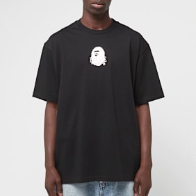 A Bathing Ape&nbsp; Ape Head Relaxed Fit Tee noir