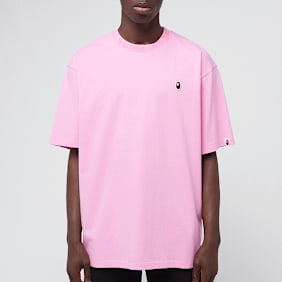 A Bathing Ape One Point Relaxed Fit Tee light pink