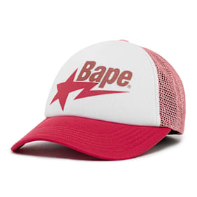A Bathing Ape Bape Sta Mesh Cap red red