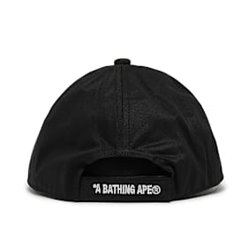A Bathing Ape Logo Trucker Cap zwart