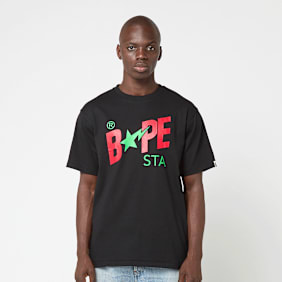 A Bathing Ape&nbsp; Colors Bape Sta Tee noir