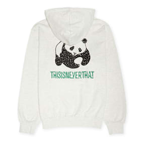 thisisneverthat Panda Hoodie grau