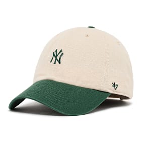 '47 MLB New York Yankees Base Runner Two Tone Clean Up Cap beige