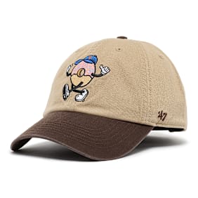 '47 MLB Los Angeles Dodgers Khaki Cartoon Icon '47 Clean Up beige